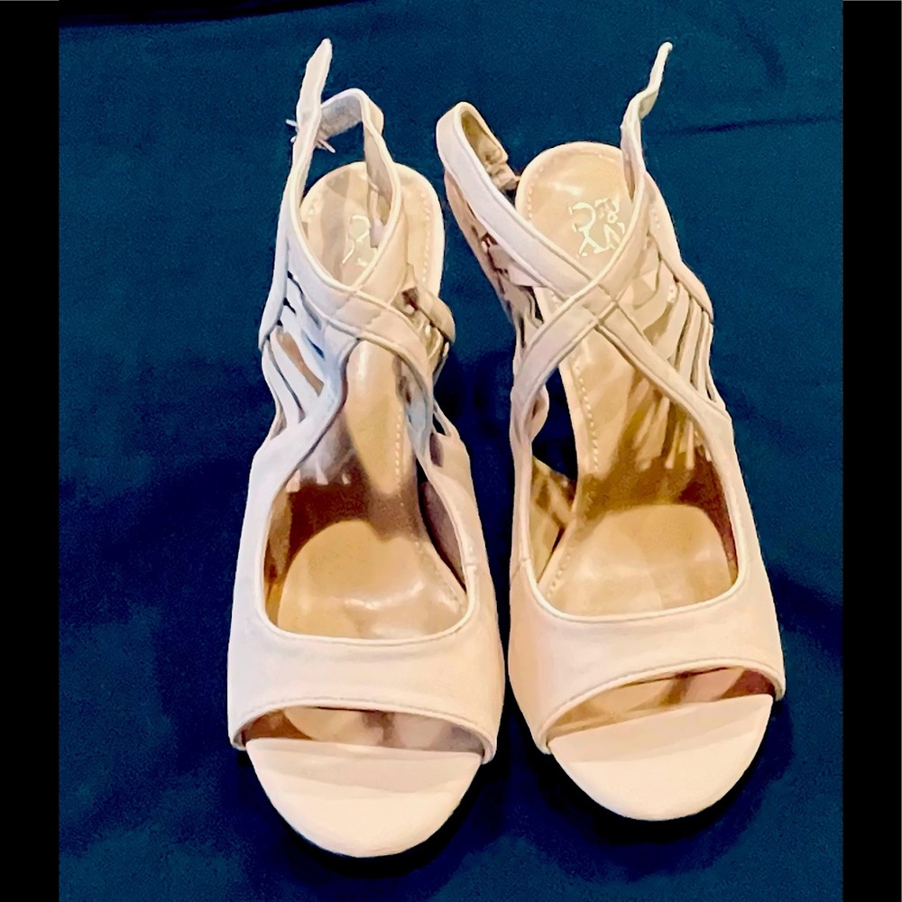 Beautiful blush colored heels